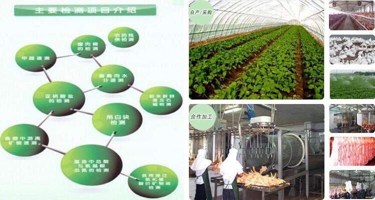 蔬菜农产品检测项目